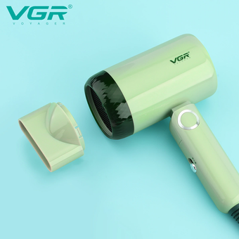 Фен для волосся VGR 421, складаний, Зелений