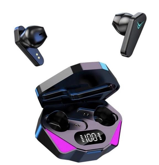 Бездротові ігрові навушники X 15 з RGB LED підсвічуванням та шумоподавленим